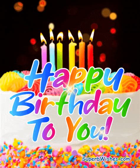 gif happy birthday wishes|249+ Animated Happy Birthday GIFs: The Ultimate ...